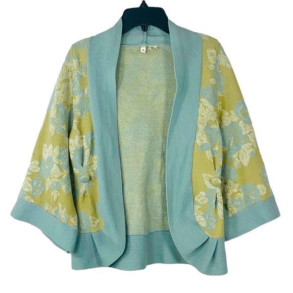 Anthropologie Sweaters - Anthropologie wool blend kimono style open front cardigan